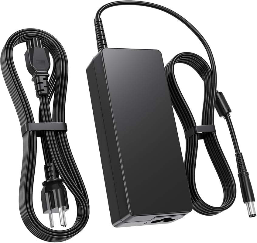 90W 65W 19.5V AC Adapter Charger Compatible with Dell Latitude D620 D6