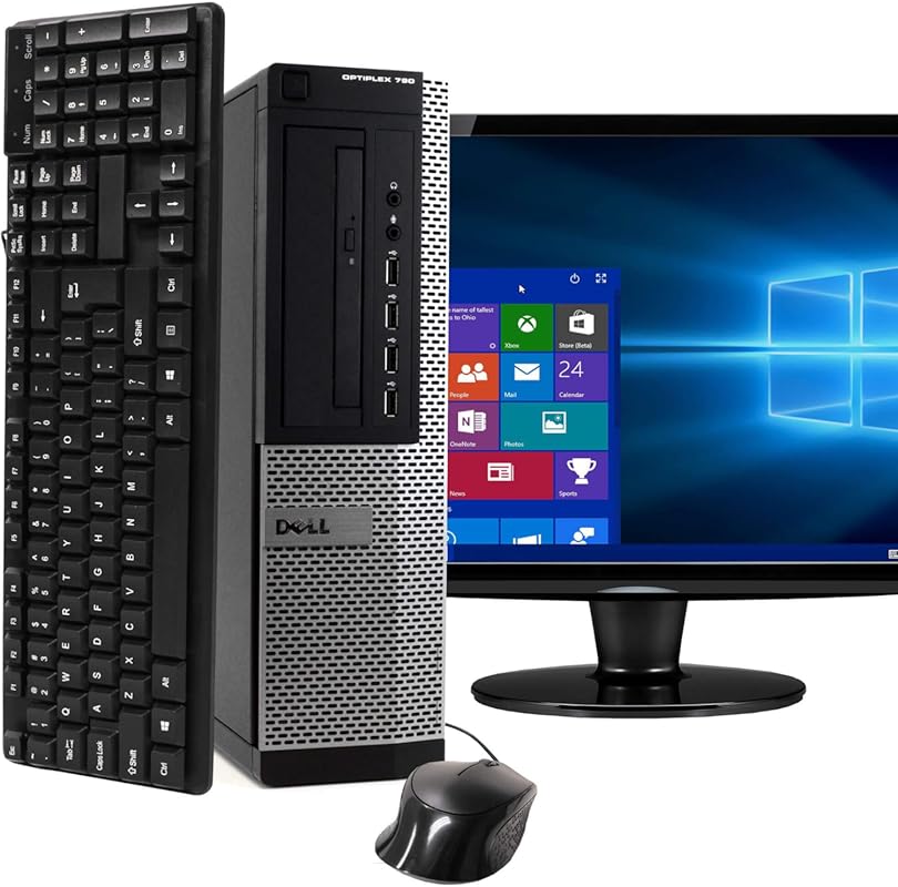 Dell Desktop Bundle with 22‑inch Monitor – Intel Core i5