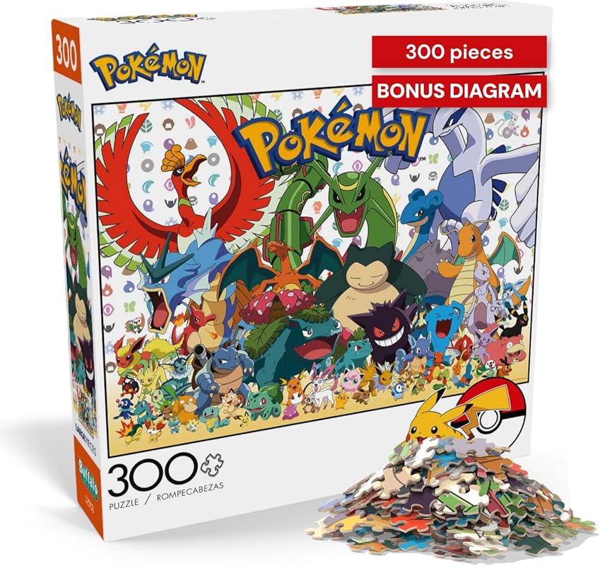Buffalo Games Pokemon Fan Favorites 300 Piece Jigsaw Puzzle