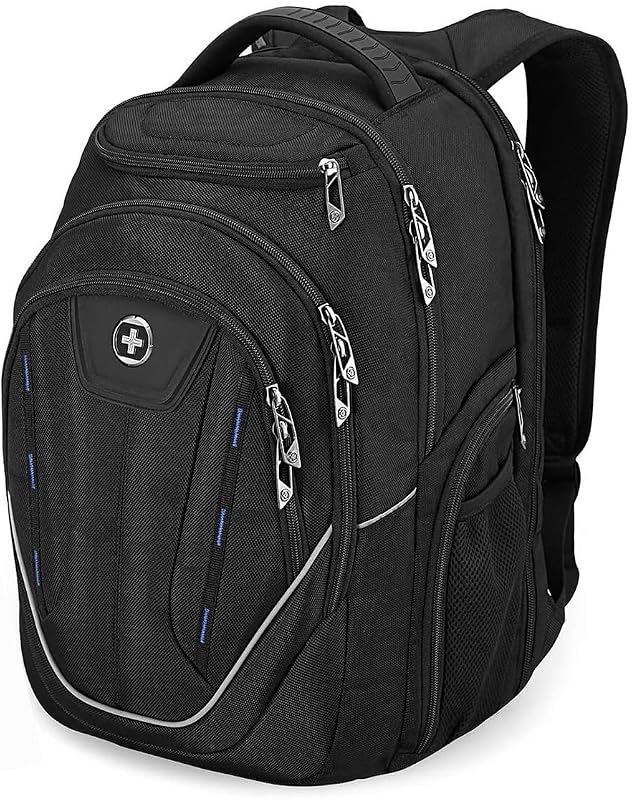 Swissdigital Design J16BT-1 TSA Laptop Backpack with USB Charging and