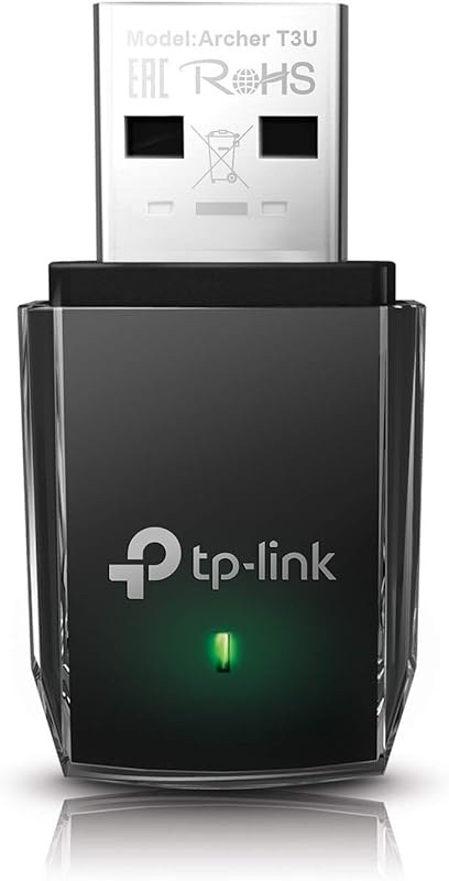 TP-Link Archer T3U AC1300 USB WiFi Adapter, Dual‑Band 2.4 GHz/5 GHz MU