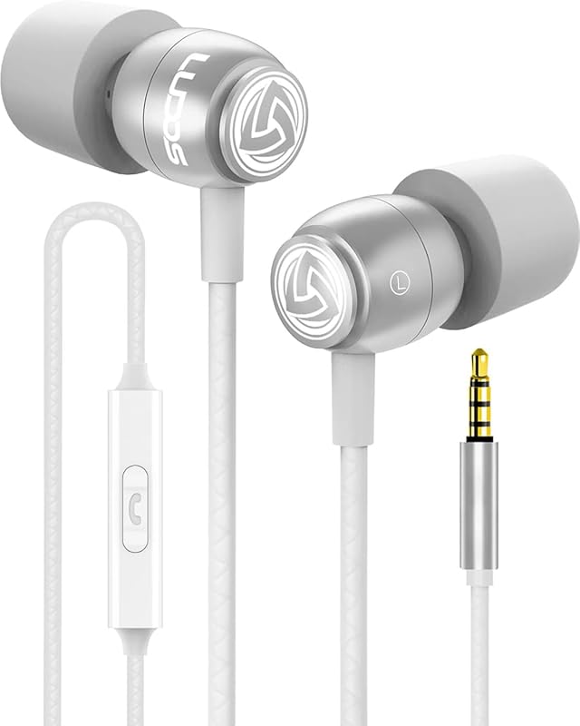 LUDOS Clamor Wired In‑Ear Earbuds – 5‑Year Warranty, Noise‑Isolating M