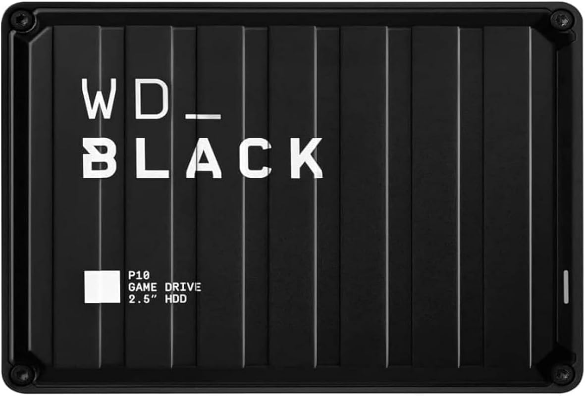 WD_BLACK 5TB P10 Game Drive, Portable External Hard Drive for PlayStat