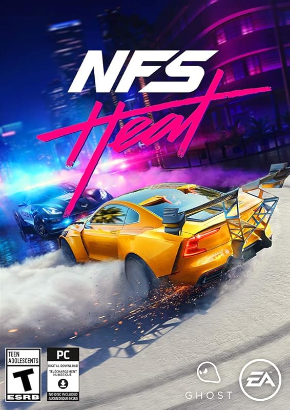 Need for Speed Heat – Open‑World Street Racing Game for PC (Digital Do