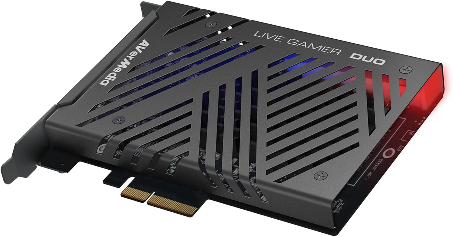 AVerMedia Gamer Duo 4K60 HDR and 1080p240 pass‑through for Xbox and PS