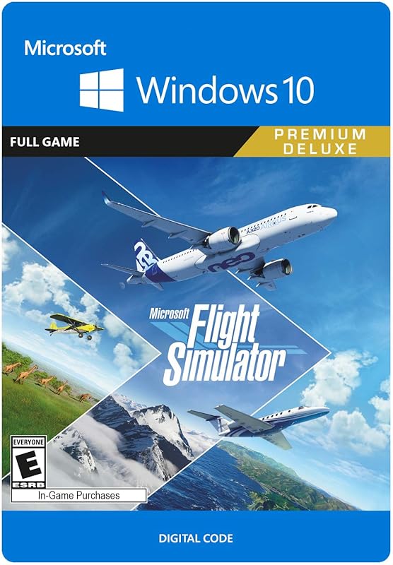 Microsoft Flight Simulator Premium Deluxe Edition Digital Code for Win