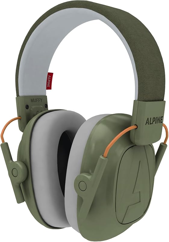 Alpine Muffy Kids Ear Muffs – CE & ANSI Hearing Protection 25 dB Noise