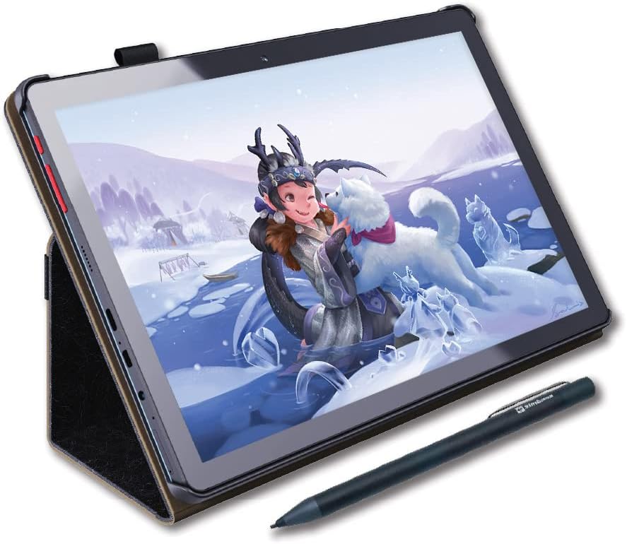 PicassoTab X 10‑Inch Drawing Tablet with Apps, Tutorials, 4 Bonus Item