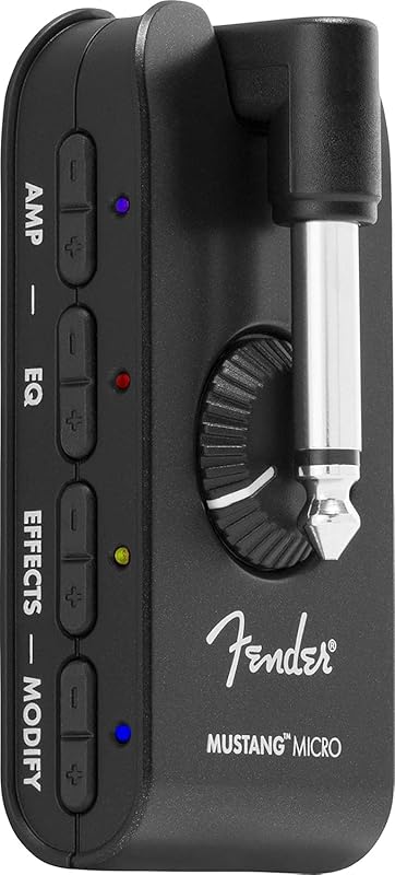 Fender Mustang Micro Portable Headphone Amplifier – Compact Practice A