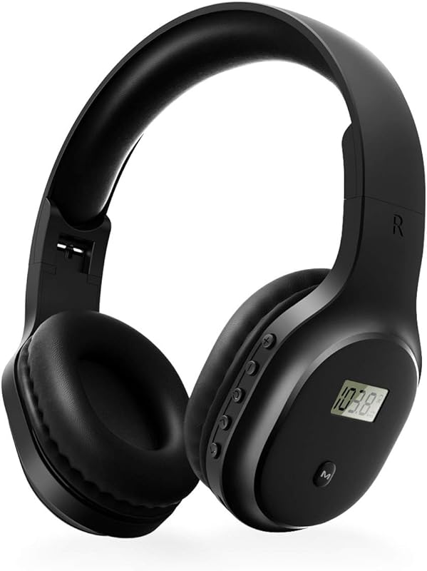 Rechargeable Personal FM Radio Headphones with Superior Reception, Wir