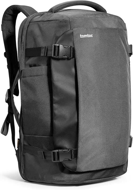 tomtoc 40L TSA-Friendly Travel Backpack with Water-Resistant Design, L