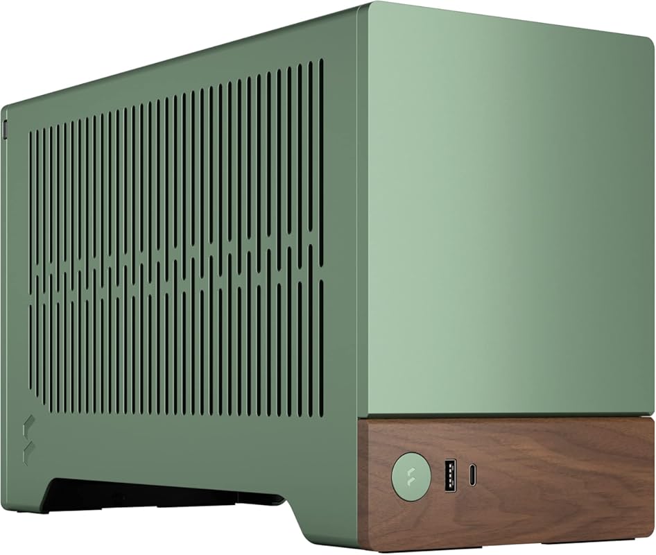 Fractal Design Terra Jade Small Form Factor Mini‑ITX Gaming Case – Wal