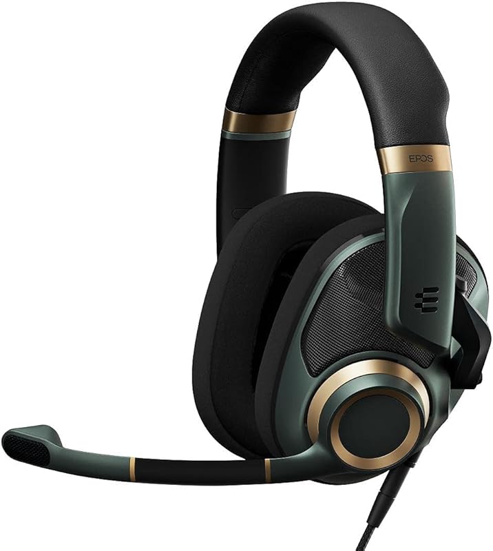 EPOS H6Pro Acoustic Gaming Headset with Mic delivers Immersive Sound,