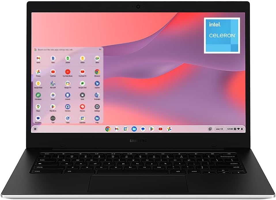 Samsung 14" Galaxy Chromebook Go, Intel Celeron N4500, 4GB RAM, 64GB S