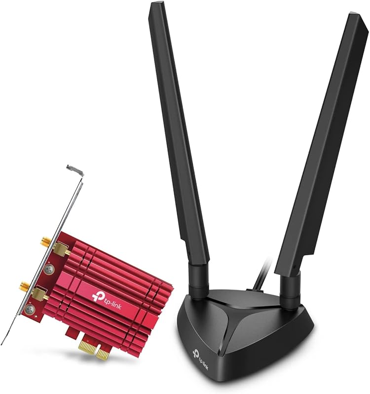 TP-Link Archer TXE75E AXE5400 Wi‑Fi 6E PCIe Card – Tri‑Band, Dual Ante
