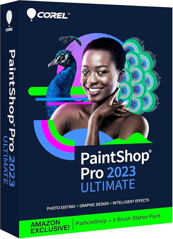Corel PaintShop Pro 2023 Ultimate – Photo Editing, Graphic Design, Par