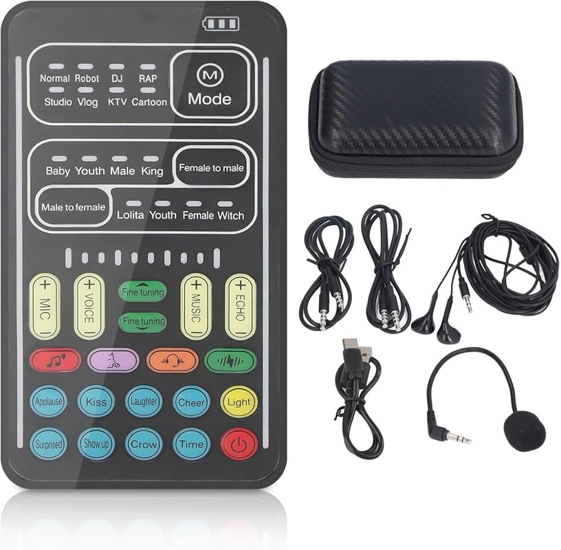 I9 Mini Voice Changer Sound Card