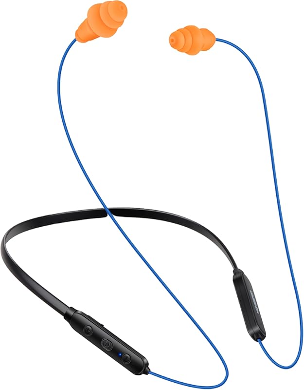 Qualcomm aptX HD Wireless Neckband Headphones – 27dB NRR, CVC Noise‑Ca