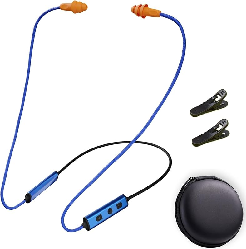 Industrial Safety Bluetooth Neckband Earbuds – Noise‑Reducing In‑Ear D
