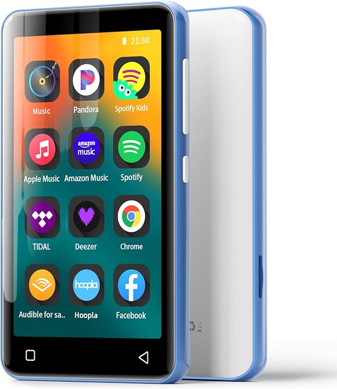 80GB Bluetooth Wi‑Fi MP3 Player with Spotify Kids, Audible, Pandora, 4