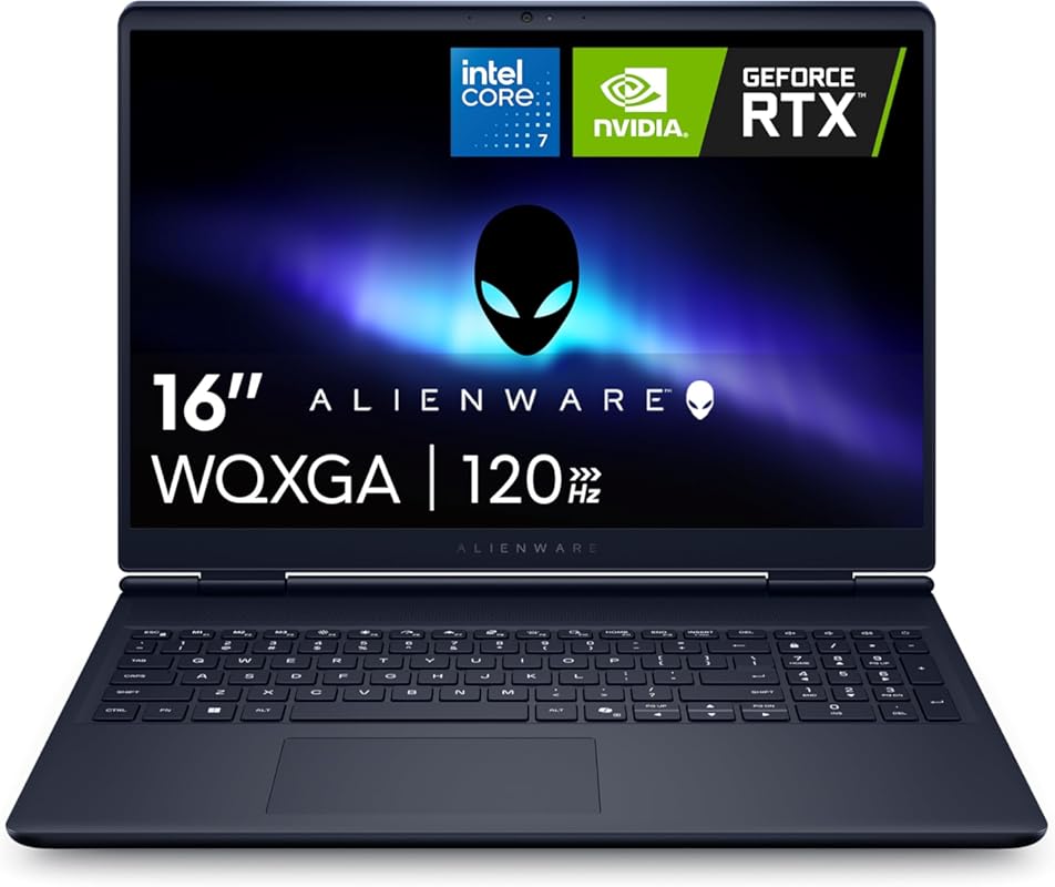 Alienware 16 Aurora Gaming Laptop with Intel Core 7-240H, RTX 5050 8GB