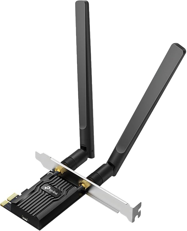 TP-Link Archer TX20E AX1800 PCIe Wi‑Fi 6 Card – Bluetooth 5.2, Dual‑Ba