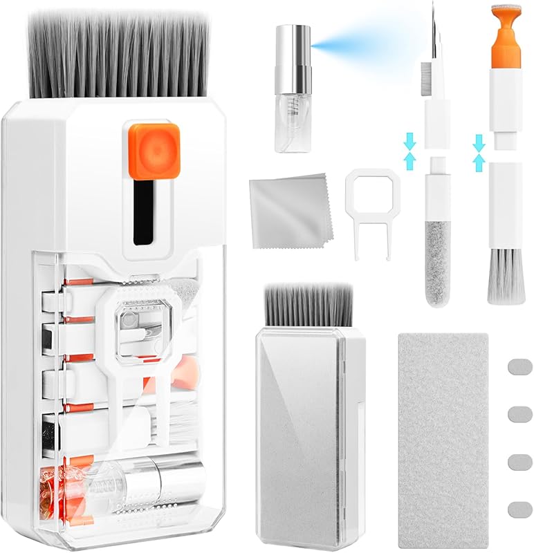 All‑in‑One Keyboard Cleaning Kit – Multi‑Function Screen Brush, Spray 