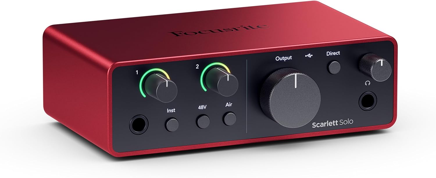 Focusrite Scarlett Solo 4th Gen