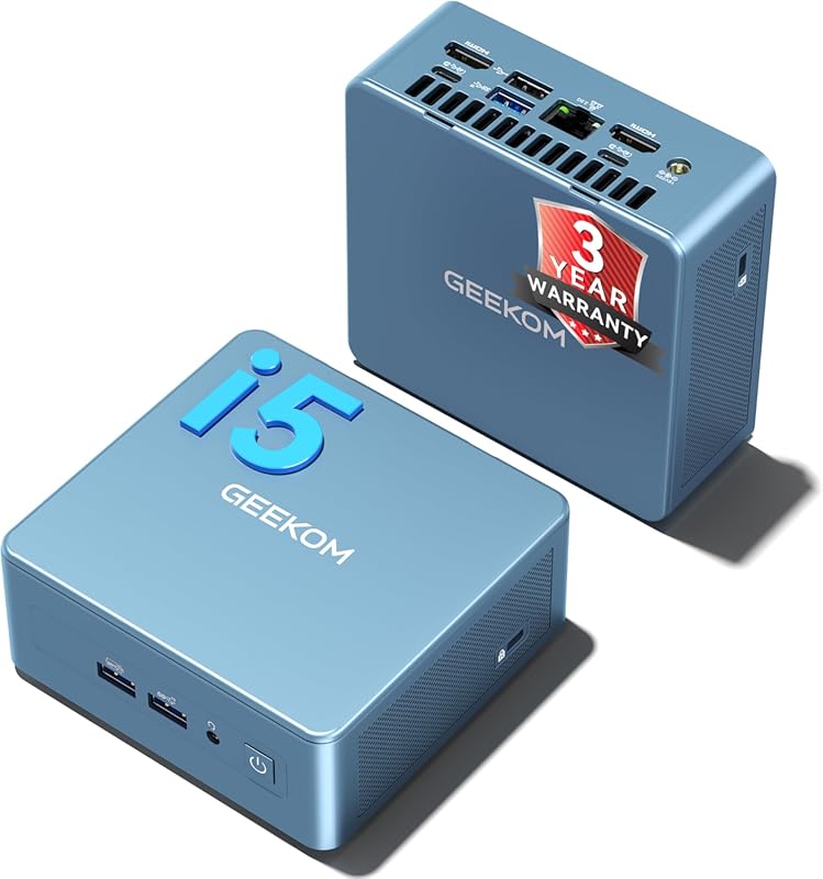GEEKOM IT12 Business Mini PC – Intel i5‑12450H, 16 GB RAM, 512 GB SSD,