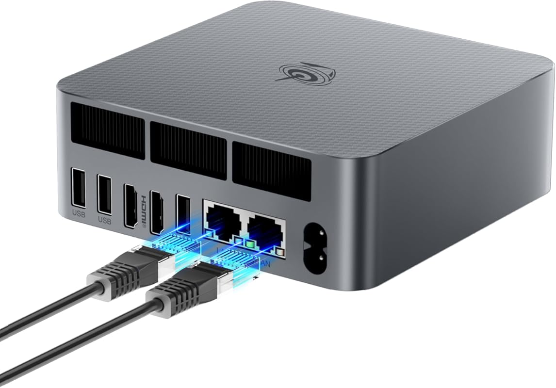 Beelink EQR7 Mini PC with AMD Ryzen 7 7735HS, 24 GB LPDDR5, 500 GB PCI