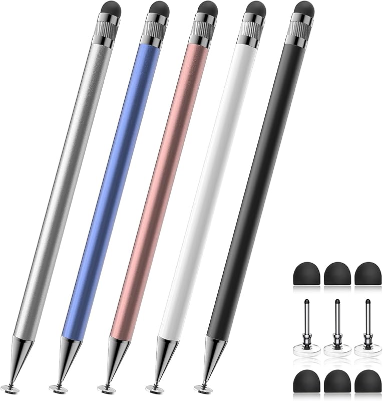 Bopomofo 5‑Piece Stylus Set – high‑precision, ultra‑sensitive 2‑in‑1 p