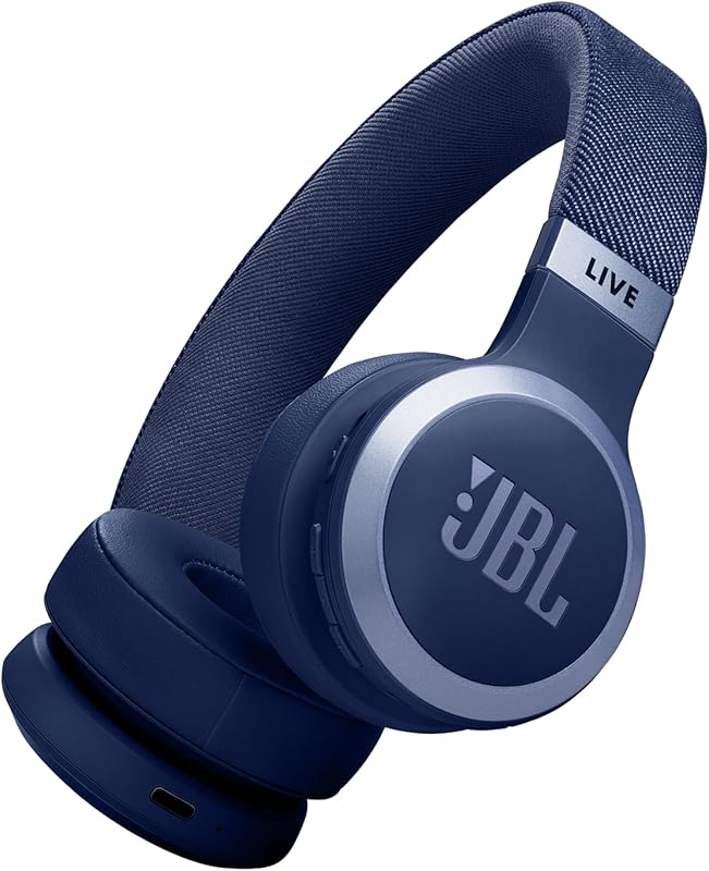 JBL Live 670NC Wireless On‑Ear Headphones with Adaptive Noise Cancelli