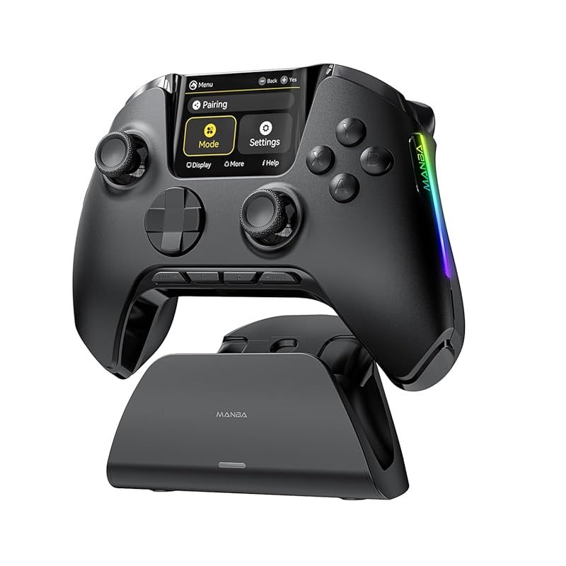 ManbaOne Interactive Screen Wireless Controller for PC, Switch, iOS, A