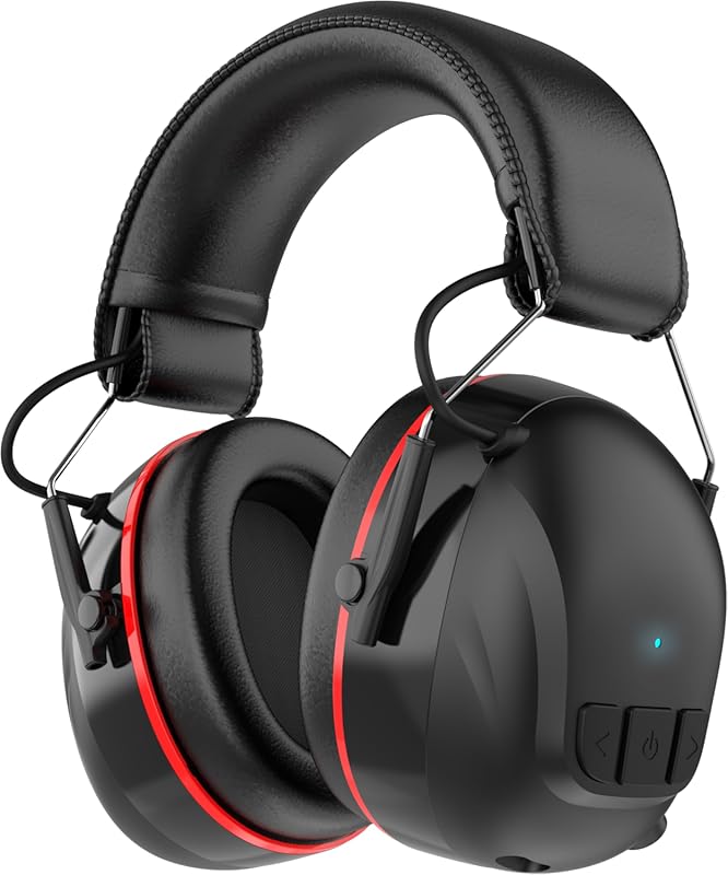 Qozybuds Bluetooth 6.0 Hearing Protection Headphones, 30 dB NRR, 120 h