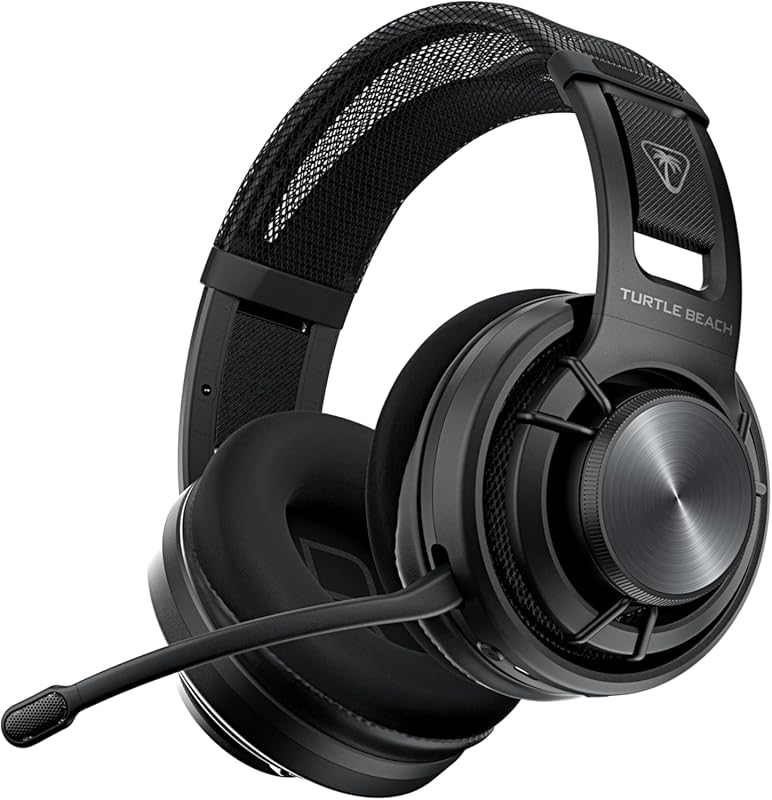 Turtle Beach Atlas Air Open‑Back Gaming Headset with 24‑bit Audio, Mic