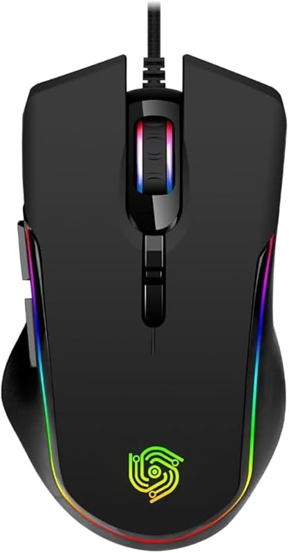 Cool Viper Wired Gaming Mouse – 6 Programmable Buttons, Up to 7200 DPI