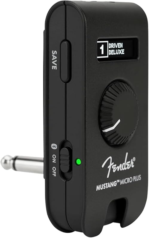 Fender Mustang Micro Plus Headphone Amplifier – Bluetooth Streaming, 5