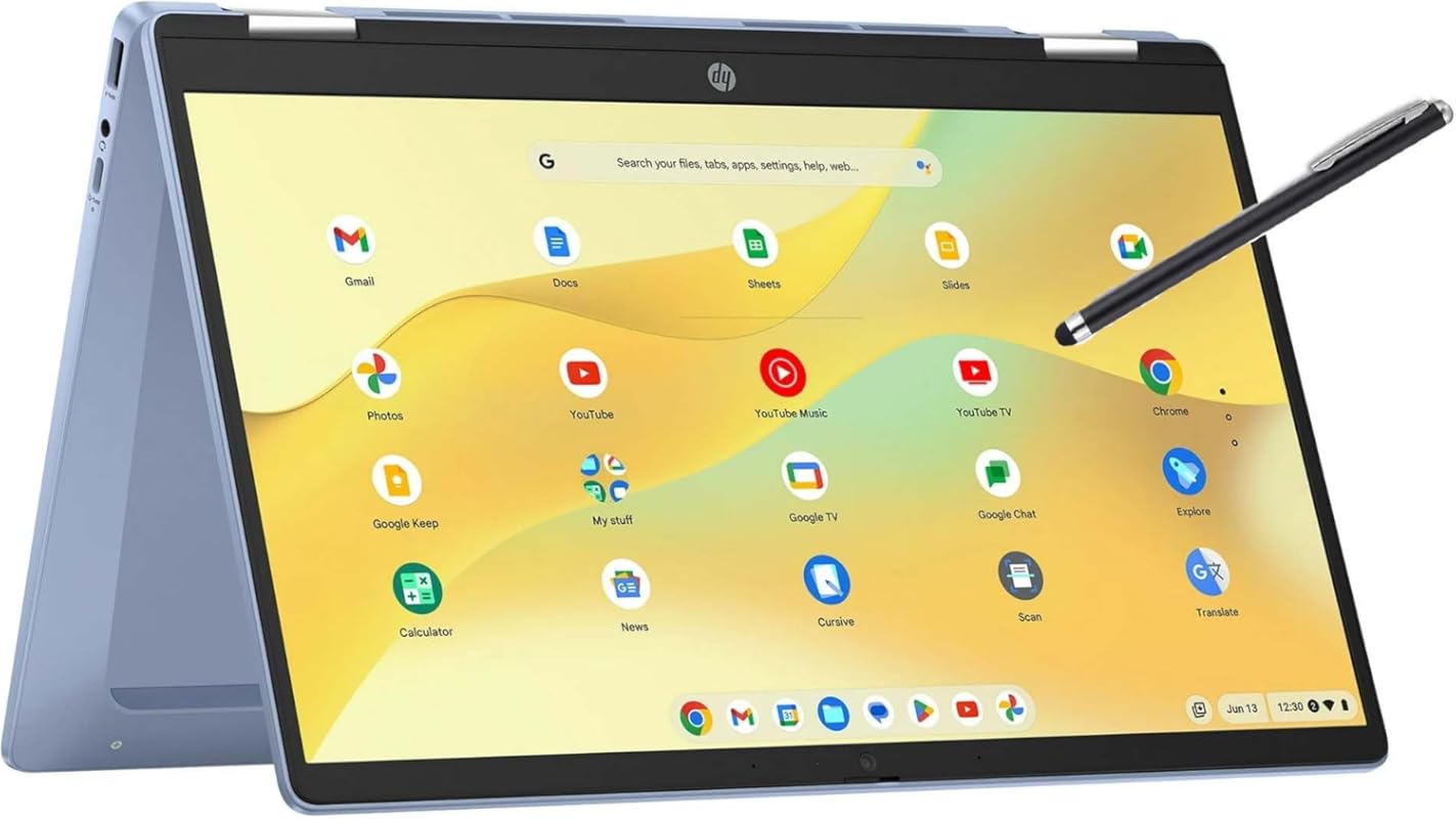 HP 14b-Renewed 2-in-1 Chromebook, 14