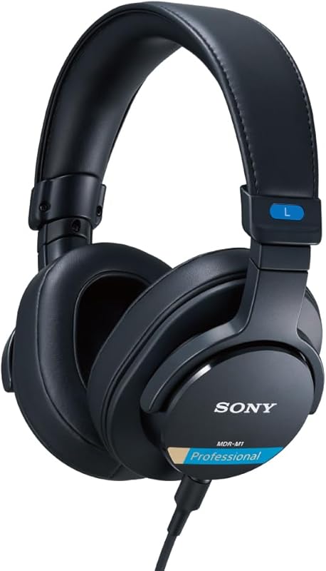 Sony MDR‑M1 Professional Reference Closed‑Back Monitor Headphones – Hi