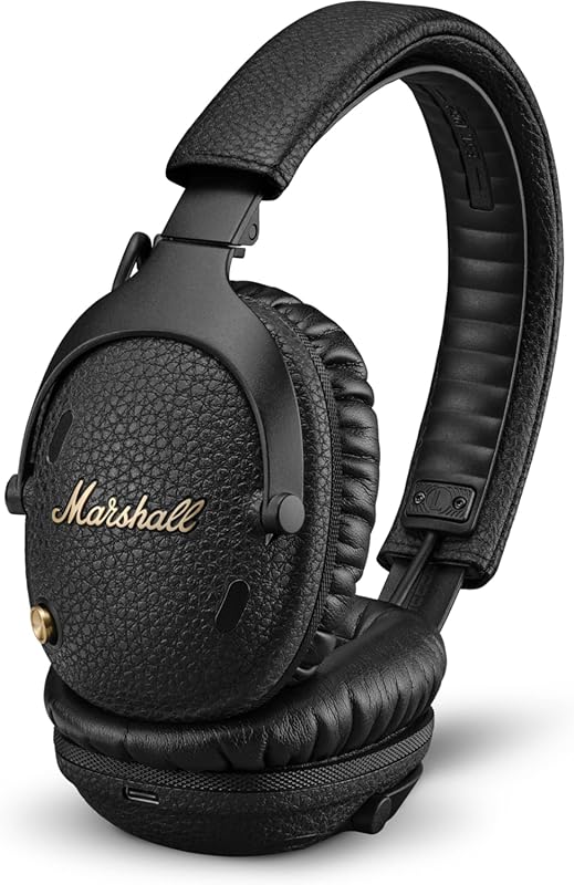 Marshall Monitor III A.N.C. Over‑Ear Bluetooth Headphones – Active Noi