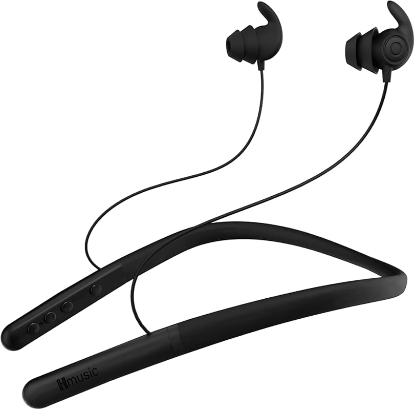 Hmusic HS88 Sleep Earbuds – Ultra‑Thin Silicone Neckband, 30 dB Noise