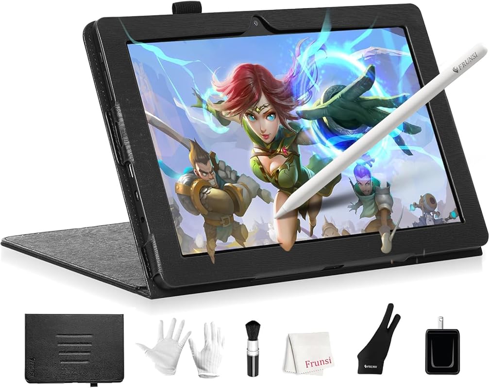 T8 8‑Inch FHD Drawing Tablet with Octa‑Core CPU, Apps & Tutorials, Bon