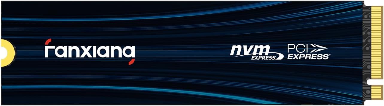 Fanxiang 2TB NVMe SSD PCIe Gen 4 for PS5, Up to 7100MB/s M.2 2280 Intern