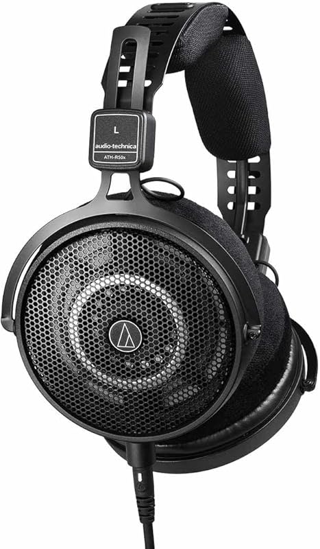 Audio‑Technica ATH‑R50X Open‑Back Over‑Ear Studio Headphones with Prec