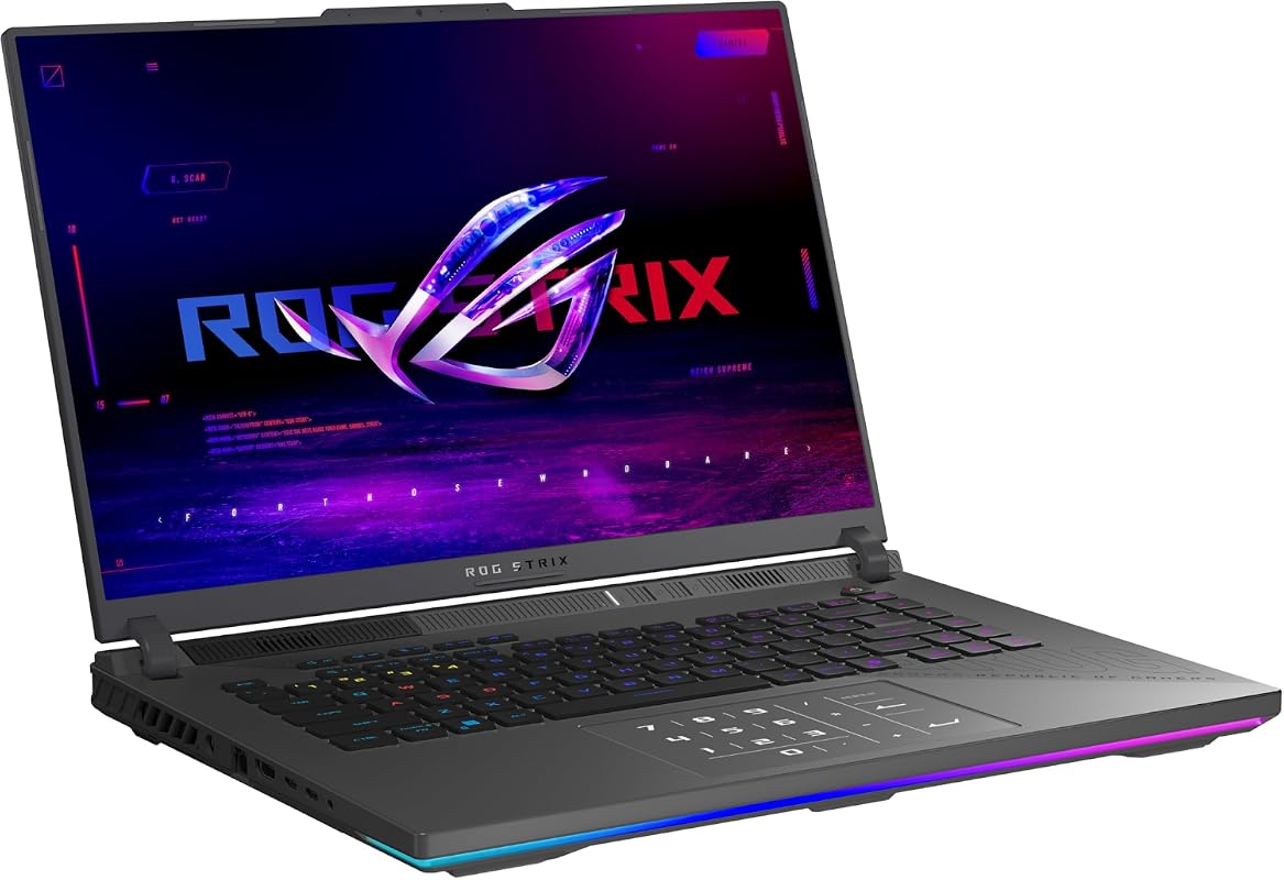 ASUS ROG Strix G16 2025 Gaming Laptop with RTX 5070 Ti, Ryzen 9 9955HX3D