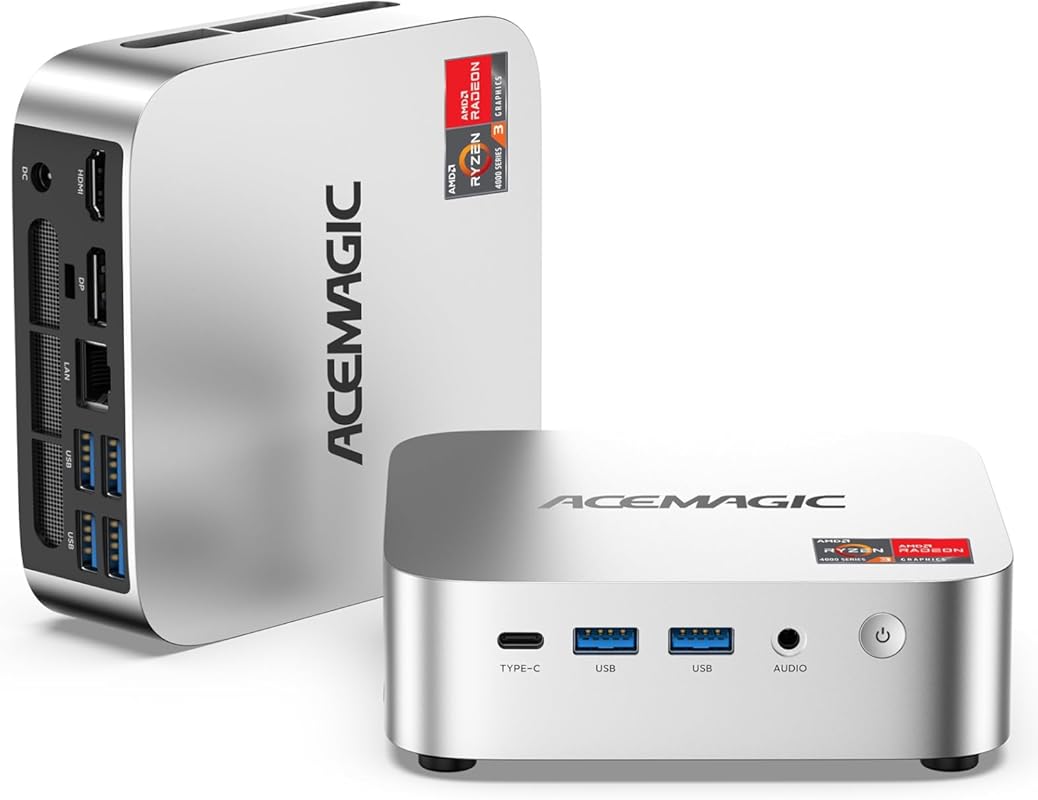 ACEMAGIC K1 Mini PC – AMD Ryzen 4300U, 16 GB DDR4, 1 TB SSD, Win 11 Pr