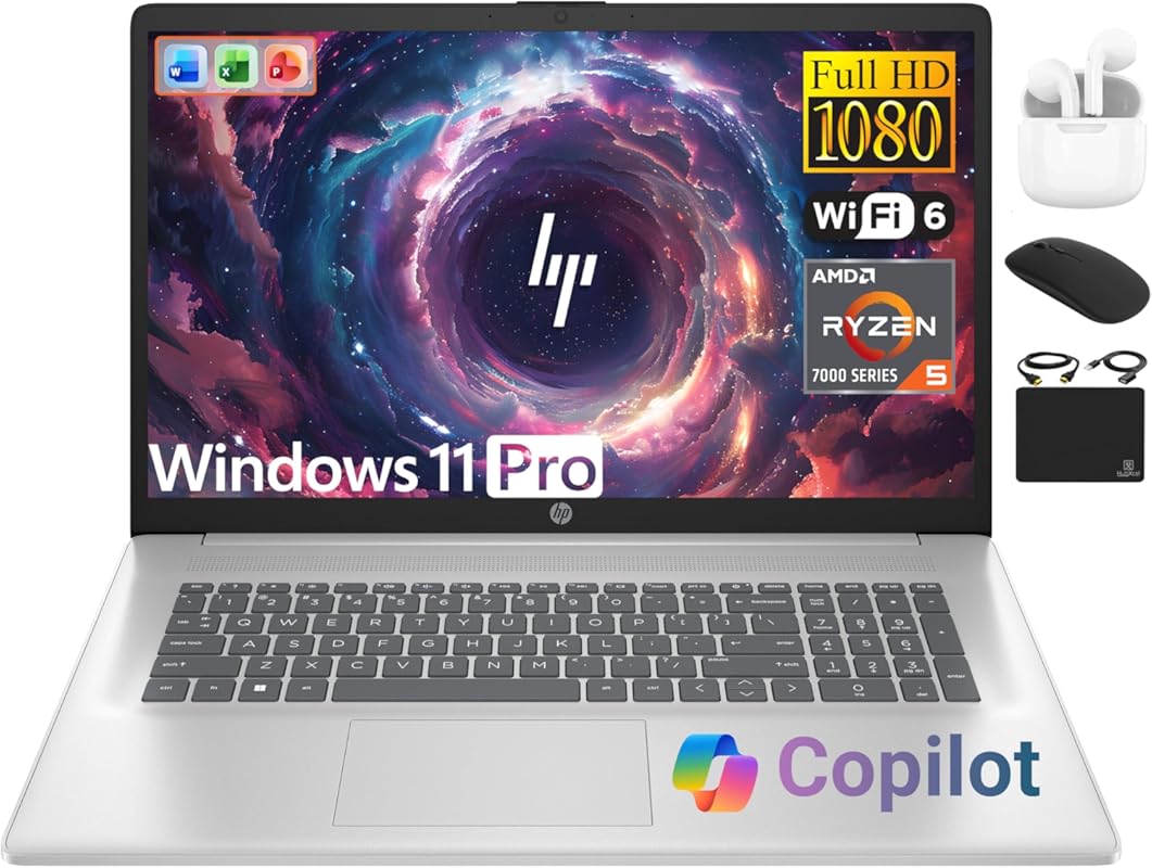HP 17‑Inch Essential Laptop