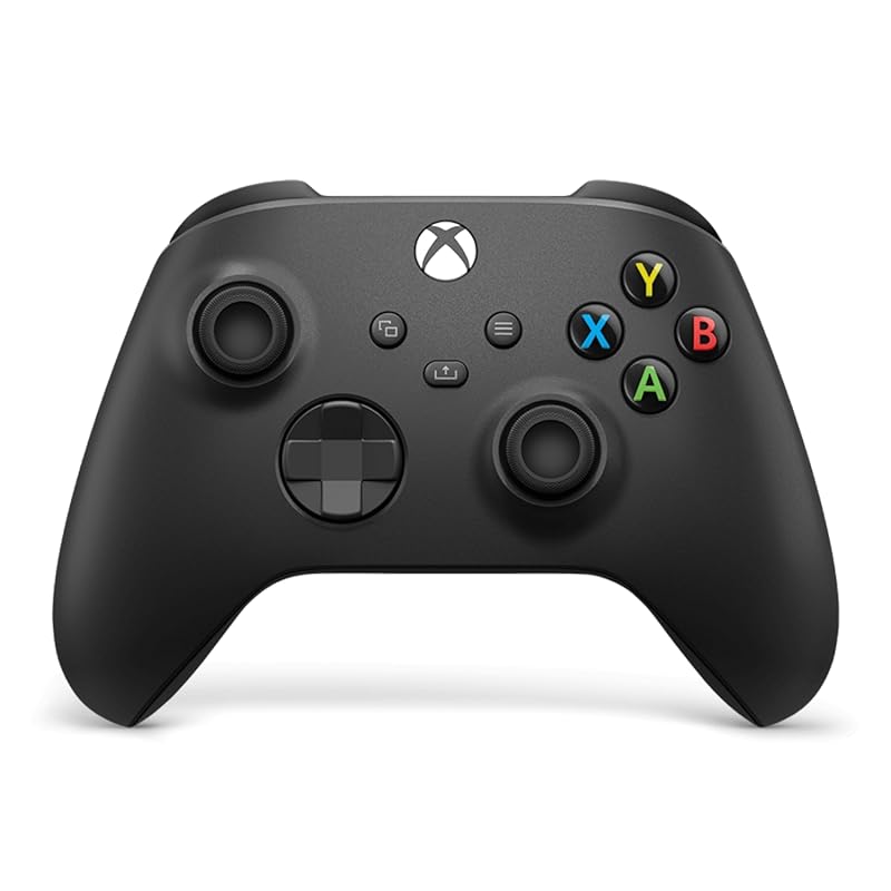 Xbox Wireless Gaming Controller in Carbon Black – Textured Grip, Bluet