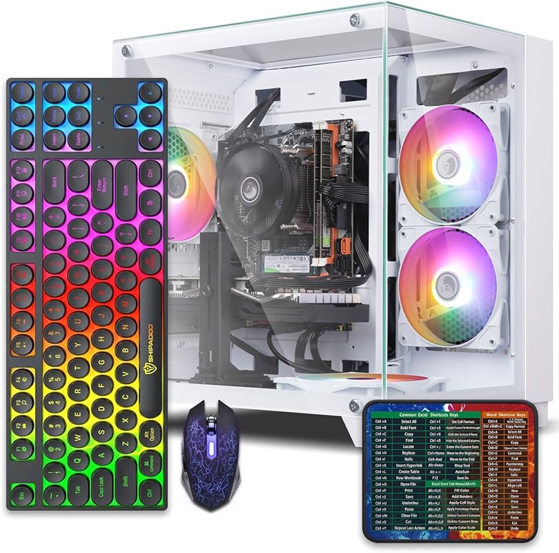 Gaming PC – Intel i7 3.4‑3.9GHz, Radeon RX590 8GB GDDR5, 16GB RAM, 512