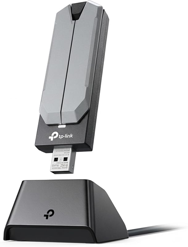 TP-Link Archer TBE401UH BE6200 Tri‑Band Wi‑Fi 7 USB 3.0 Adapter, 6 GHz